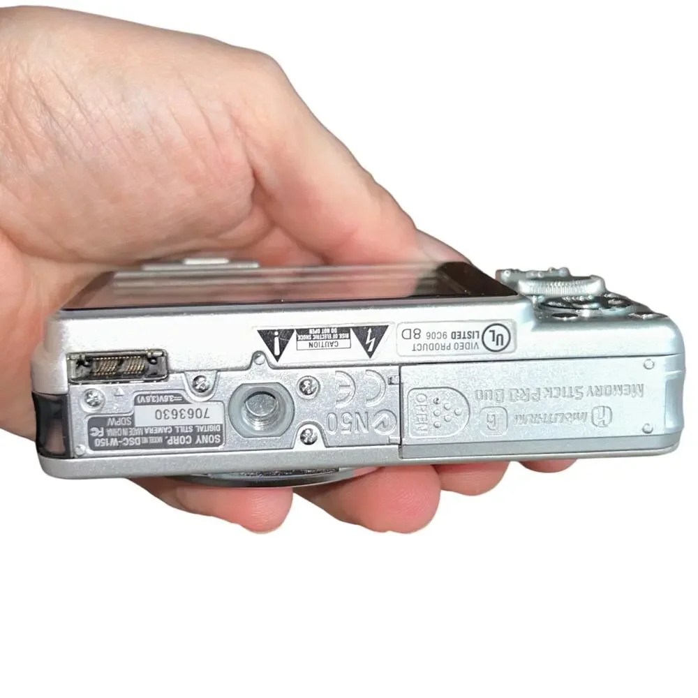 Sony Cyber-shot DSC-W150 digital camera tested silver